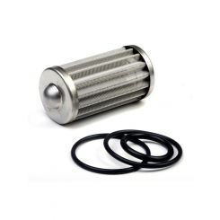 Holley Fuel Filter Element HP Billet Stainless Steel Mesh 100 microns