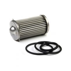 Holley Fuel Filter Element HP Billet Stainless Steel Mesh 40 microns
