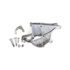 Holley Alternator and Power Steering Bracket Natural Chevy SB LS