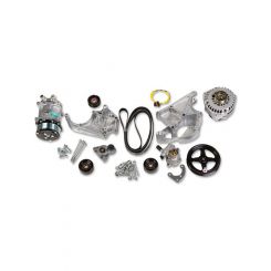 Holley LS Engine Swap Accessory Drive System Sanden 508 A/C Chevy V8