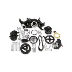 Holley Accessory Drive Mid-Mount Black Serpentine GM 2 Sanden SD-7