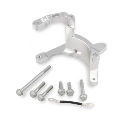Holley Dress Up Accessory Brackets, LT4 DRY SUMP A/C BRKT CLEAR FINISH
