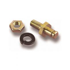 Holley Throttle Lever Stud, 1/4" Stud, Universal