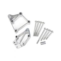 Holley Accessory Drive Bracket Spacer Kit Natural Long Chevy SB LS (43545)