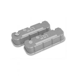 Holley Valve Cover, Tall M/T BBC Valve Covers-Natural