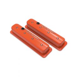 Holley Valve Cover GM Muscle ZZ6/Vortec Centre Bolt SBC Factory Orange