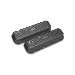 Holley Valve Cover Perimeter Bolt Stock Cast Black Satin Chevrolet BB