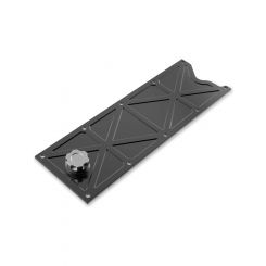 Holley Valley Cover Valley Cover Trussed Satin Black Oil Fill LS1/LS6
