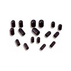 Holley Vacuum Caps, Rubber, Assortment, Set of 17