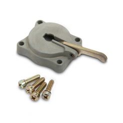 Holley Accelerator Pump Cover Cast Steel Gold 50cc 4150/4160/4500