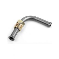 Holley Fuel Bowl 1/2-20" to 5/16" Inlet 90 Degree Bent Tube Steel