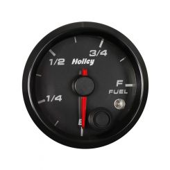 Holley GAUGE 2-1/16 FUEL LEVEL -BLK