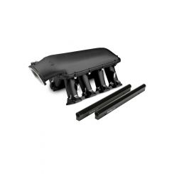 Holley Intake Manifold EFI 92mm Throttle Bore Fuel Rail Black Ceramic
