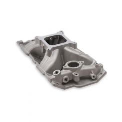 Holley Intake Manifold Single Plane Carbureted Natural 5.280" 4-barrel