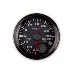 Holley Gauge Boost/Vacuum EFI-style 30 in. HG/30 psi 2 1/16 in. Diamet