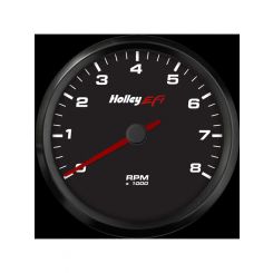 Holley Gauge Tachometer Holley EFI Systems Style Analog 0-8 000 rpm 3