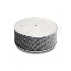 Holley Flame Arrestor S/S Raw 5.75" Dia. x 3.75" Overall 5.125" Inlet