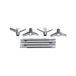 Edelbrock Valve Cover Wing Bolts 2pcs Chrome 1/4"-20 Thread 4.250" Qty 4