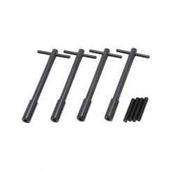 Edelbrock Valve Cover Wing Bolts 1pc Black 1/4"-20 Thread 5.00" Qty 4