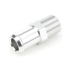 Edelbrock Fitting 3/4 in. Hose Barb to 1/2 in. NPT Male Threads 6-Point A