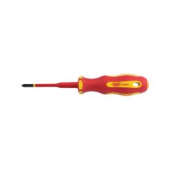 Draper Tools Ergo Plus Slimline PZ Type VDE Screwdriver No:1 X 80mm