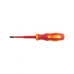 Draper Tools Ergo Plus Slimline PZ Type VDE Screwdriver No:1 X 80mm