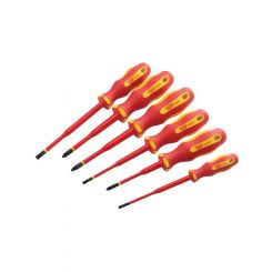 Draper Tools Ergo Plus Slimline VDE Approved Insulated Screwdrivers 6Pcs