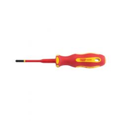 Draper Tools Slim Pz/Sl VDE Interchangeable Screwdriver Blade #1X80mm