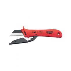 Draper Tools Expert 180mm VDE Approved Fully Insulated Cable Knife