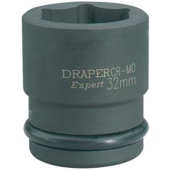 Draper Tools Expert 17mm 3/4 Square Drive Hi-Torq 6 Point Impact Socket