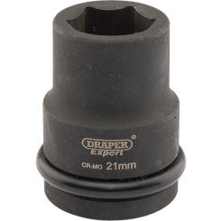 Draper Tools Expert 21mm 3/4 Square Drive Hi-Torq 6 Point Impact Socket