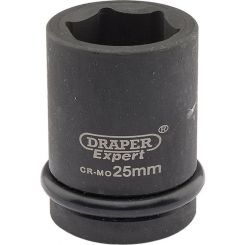 Draper Tools Expert 25mm 3/4 Square Drive Hi-Torq 6 Point Impact Socket