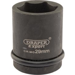 Draper Tools Expert 29mm 3/4 Square Drive Hi-Torq 6 Point Impact Socket