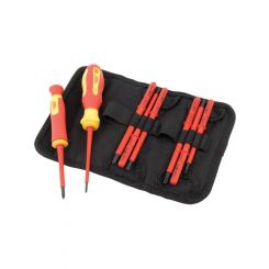 Draper Tools Ergo Plus VDE Screwdriver Set Interchangeable Blades 10Pcs