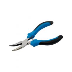Draper Tools 125mm Soft Grip Bent Nose Mini Pliers