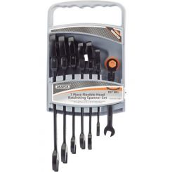 Draper Tools Combination Spanner Set With Flexible Heads 7 Piece