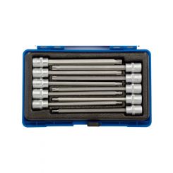 Draper Tools 3/8 Sq. Dr. 150mm Long TX-Star Socket Bit Set 10 Piece