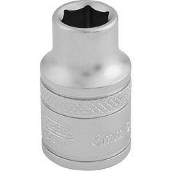 Draper Tools 3/8 Square Drive 6 Point Metric Socket 8mm