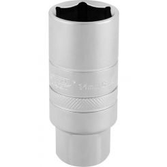 Draper Tools 3/8 Sq Dr 14mm Thread 6Pt Chrome Spark Plug 21mm Socket