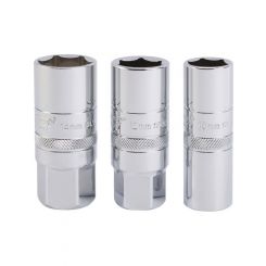 Draper Tools 1/2 Sq Dr Set Of Spark Plug Sockets 3 Piece