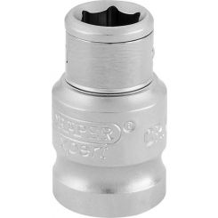 Draper Tools 3/8 Square DriveX1/4 Hexagon Screwdriver Bit Holding Socket
