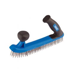 Draper Tools Two Handle Wire Brush 235mm