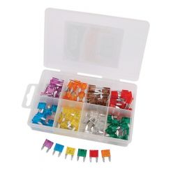 Draper Tools Mini Automotive Plug-In Fuse Assortment 100 Piece