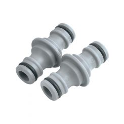 Draper Tools Two-Way Hose Connector Twin Pack
