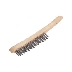 Draper Tools 3 Row Wire Scratch Brush 290mm