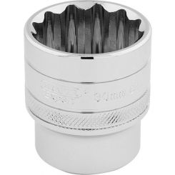 Draper Tools 1/2 Square Drive Hi-Torq 12 Point Socket 30mm