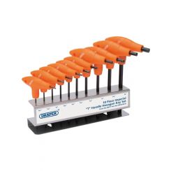 Draper Tools Imperial T-Handle Hexagon Key Set 10 Piece
