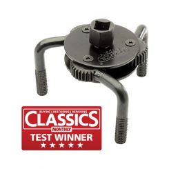 Draper Tools Expert 75 - 120mm Capacity Three Leg Oil Filter Wrench