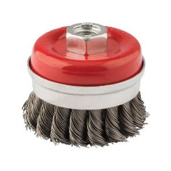 Draper Tools 60mm X M14 Twist Knot Wire Cup Brush