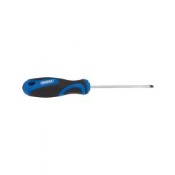 Draper Tools 3.2 X 75mm Plain Slot Screwdriver With Soft Grip Handles